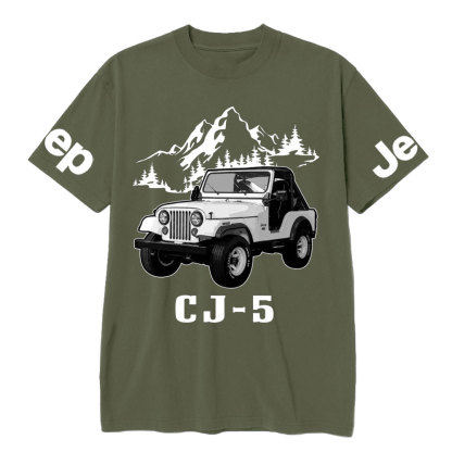 CJ-5 Jp Car Name T-Shirt
