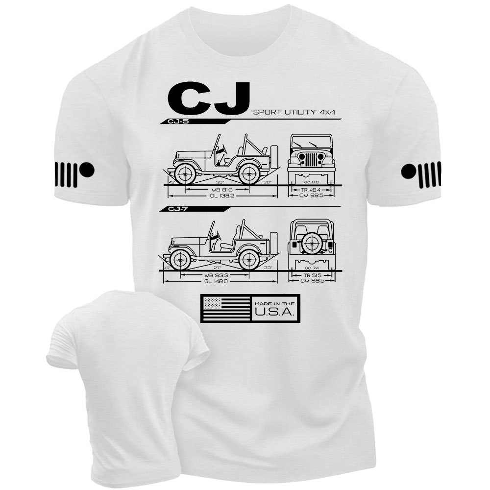 CJ Wrangler Blueprint T-Shirt