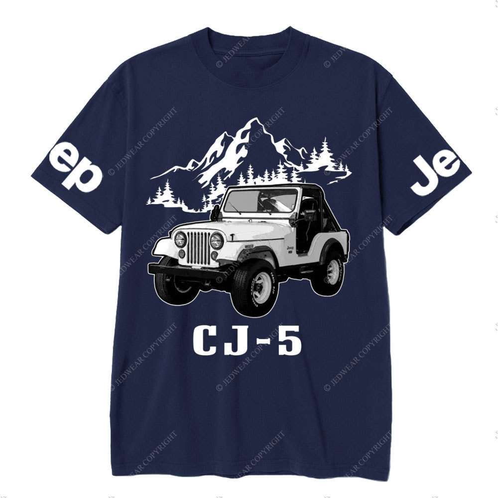 CJ-5 Jp Car Name T-Shirt