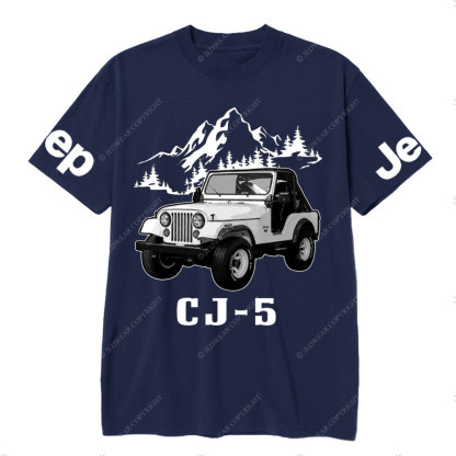 CJ-5 Jp Car Name T-Shirt