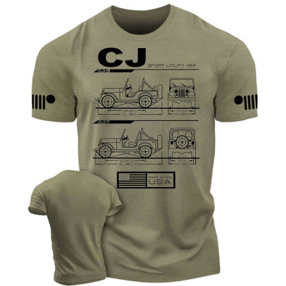 CJ Wrangler Blueprint T-Shirt