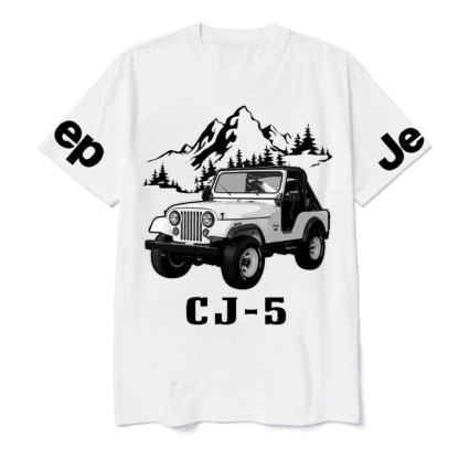 CJ-5 Jp Car Name T-Shirt
