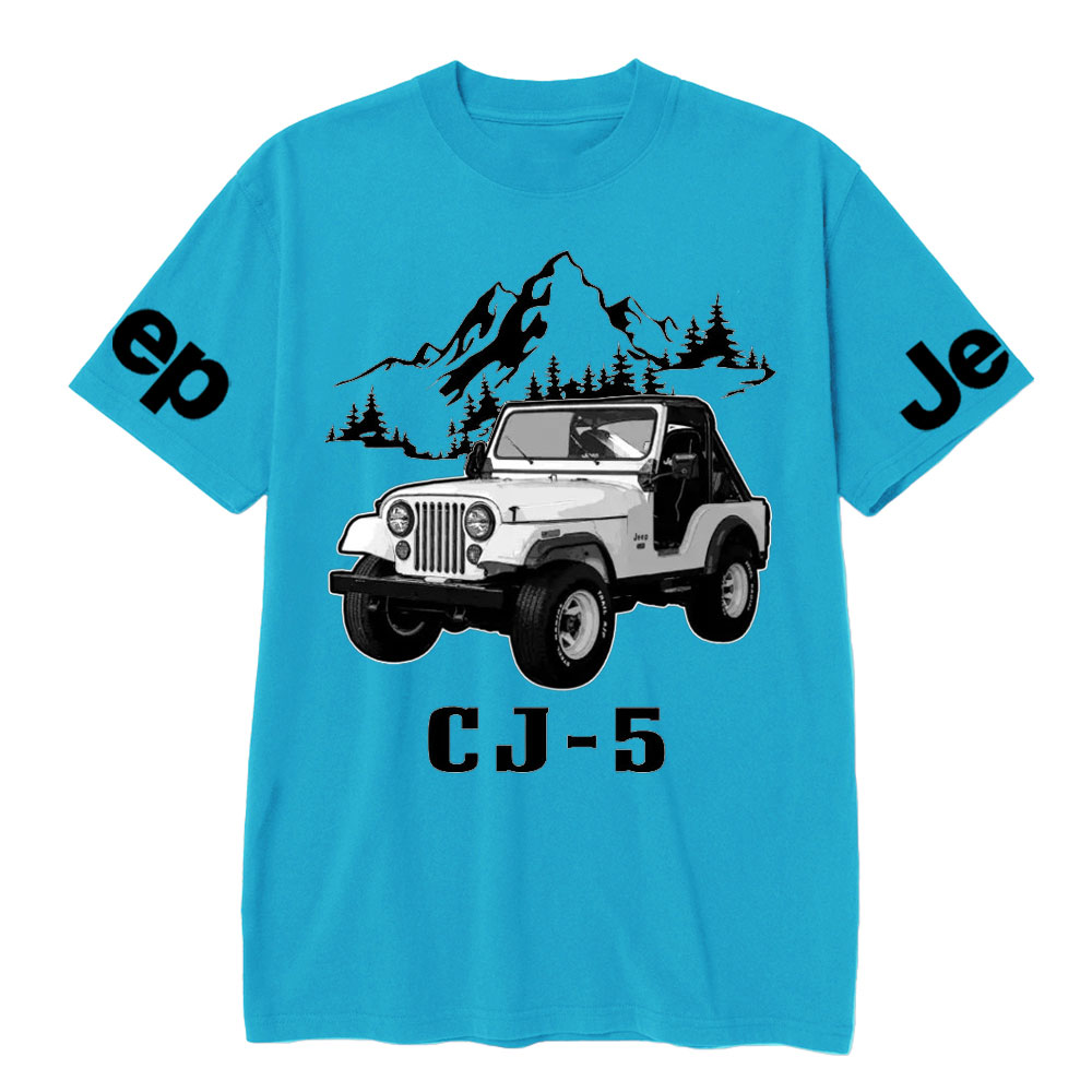 CJ-5 Jp Car Name T-Shirt