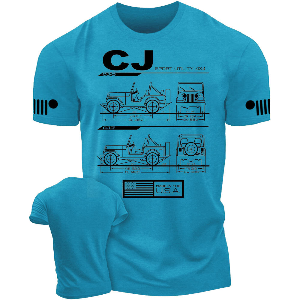 CJ Wrangler Blueprint T-Shirt