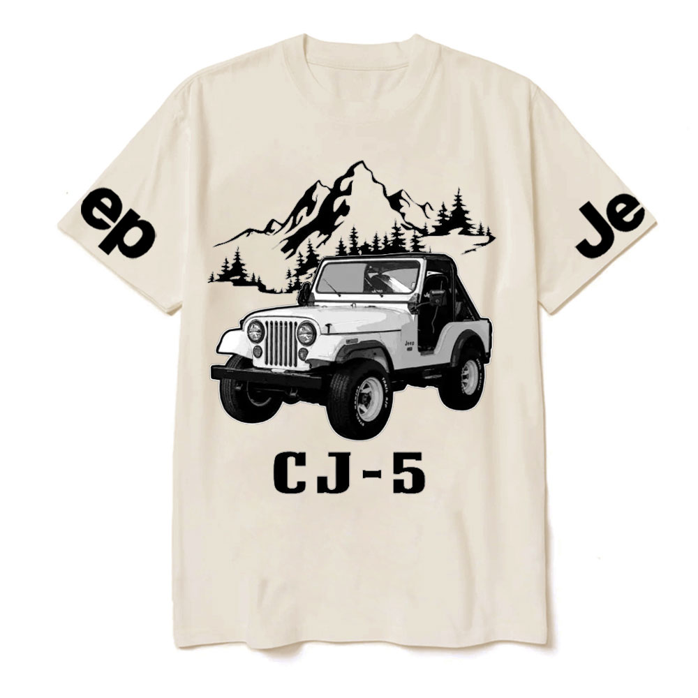 CJ-5 Jp Car Name T-Shirt