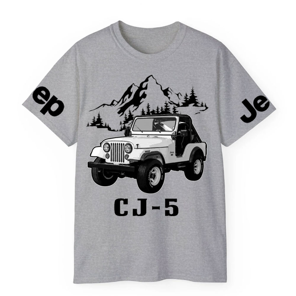 CJ-5 Jp Car Name T-Shirt