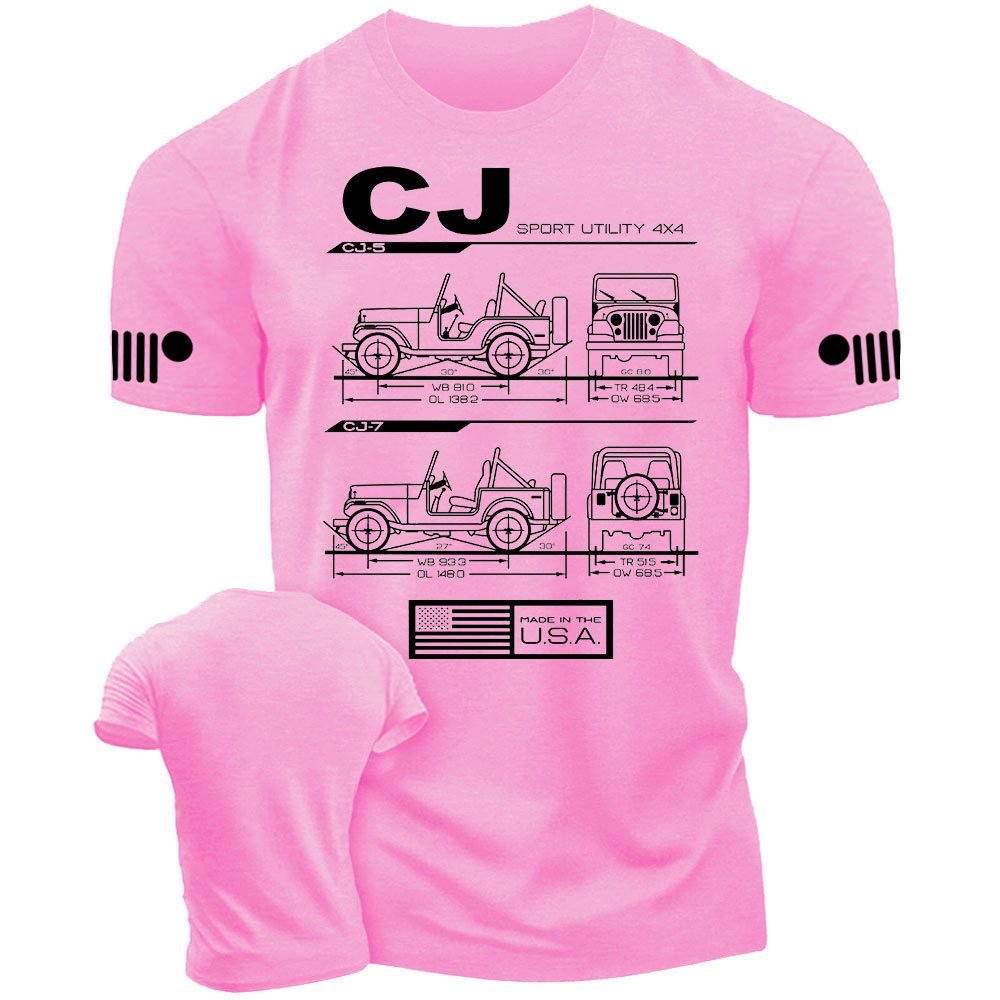 CJ Wrangler Blueprint T-Shirt