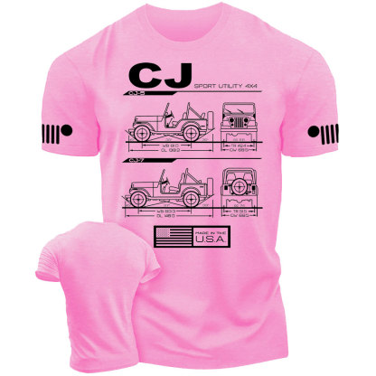 CJ Wrangler Blueprint T-Shirt