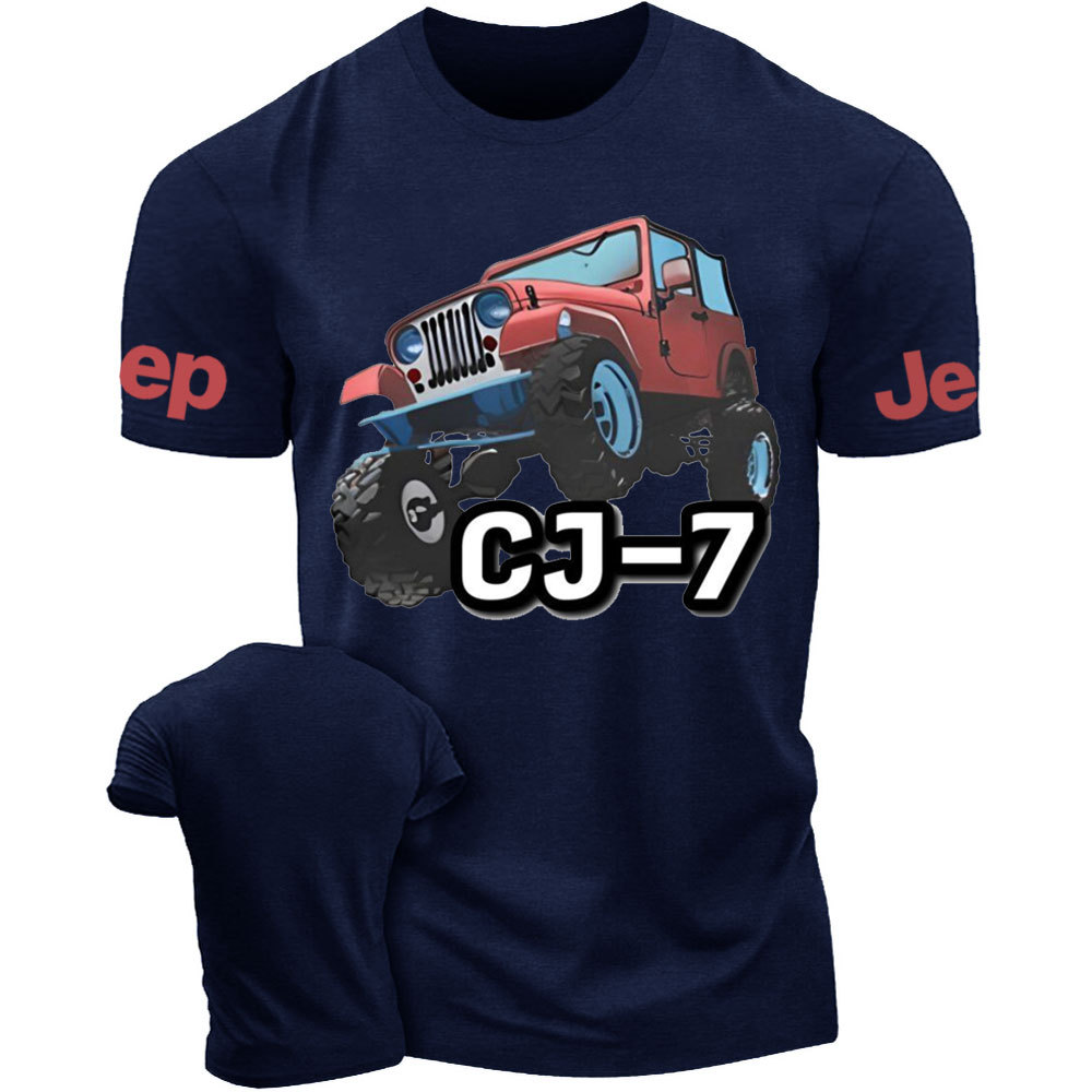 Jp CJ-7 Car T-Shirt