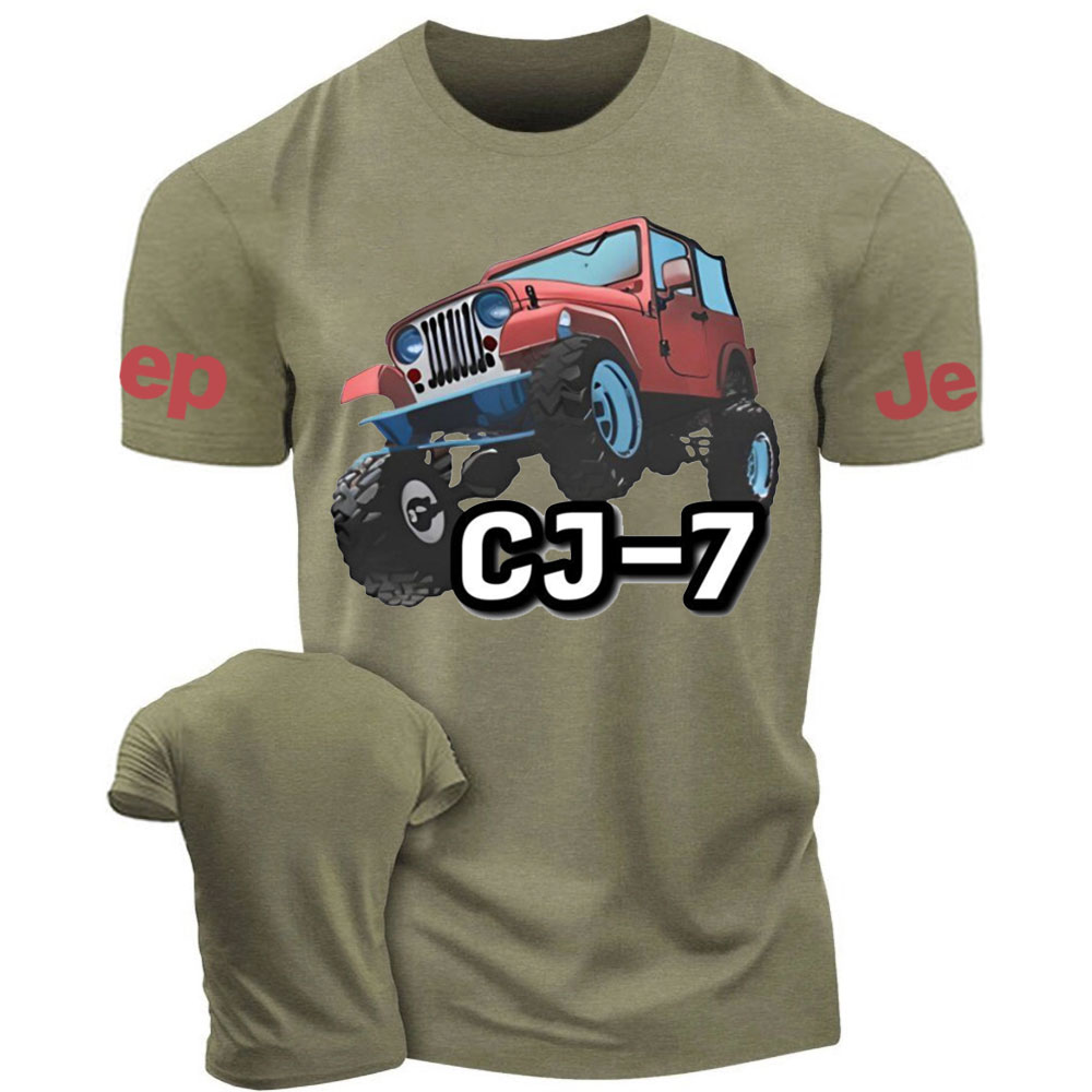 Jp CJ-7 Car T-Shirt
