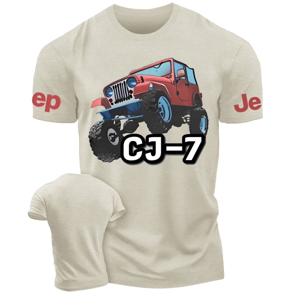 Jp CJ-7 Car T-Shirt
