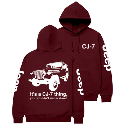 It's a CJ-7 Thing, You Wouldn't Understand Jp Casual Hoodie
