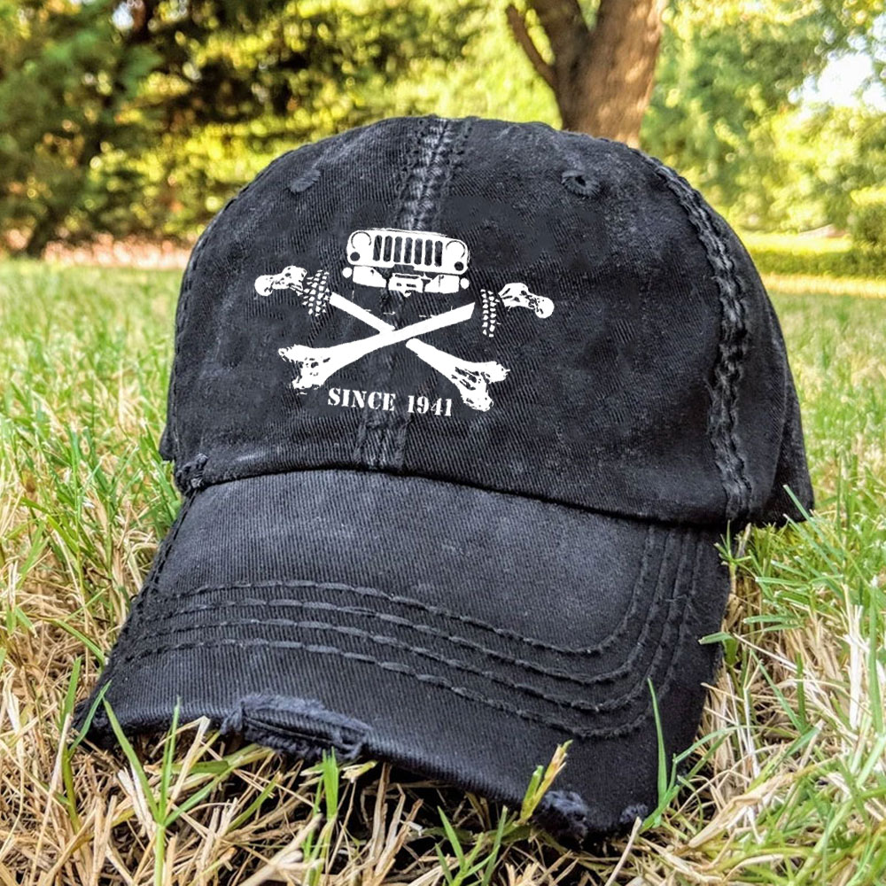 Jps Grille and Cross Bones Since 1941 Baseball Cap