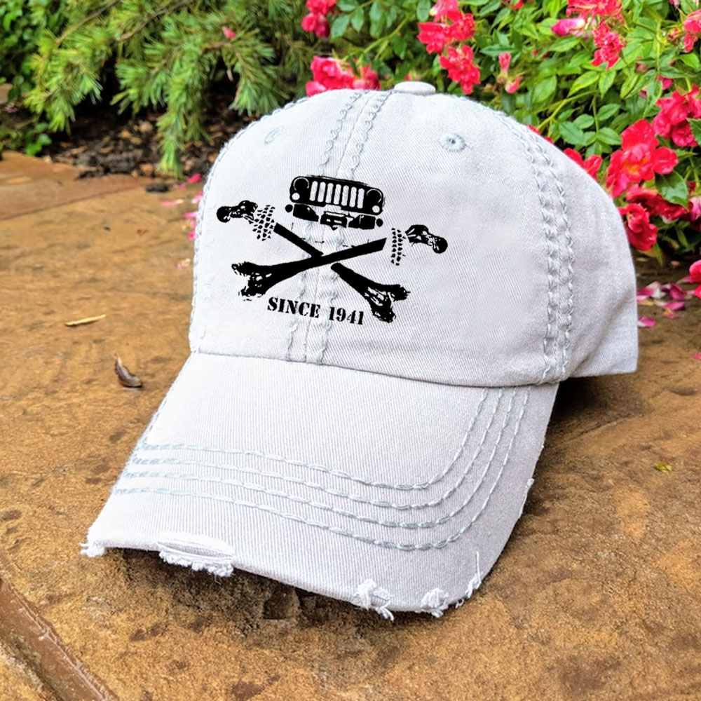 Jps Grille and Cross Bones Since 1941 Baseball Cap