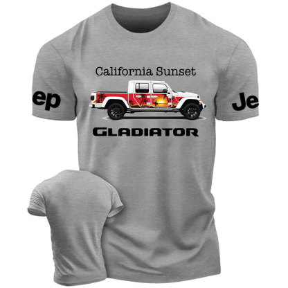 California Sunset Action Shield Body Armor JT Gladiator Jp T-Shirt