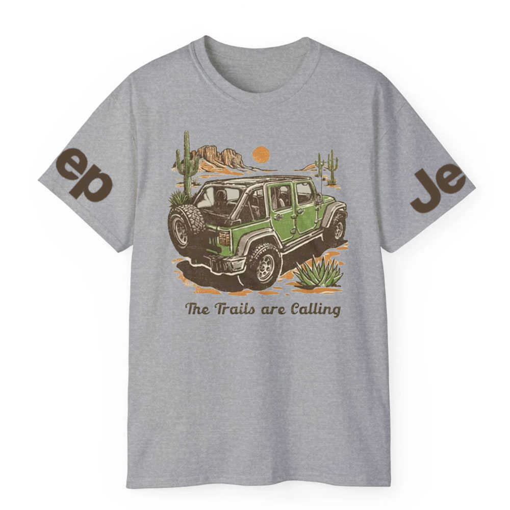 Jp Trails Are Calling Retro T-shirt