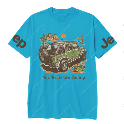 Jp Trails Are Calling Retro T-shirt