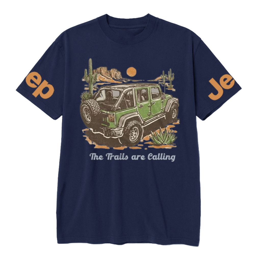 Jp Trails Are Calling Retro T-shirt