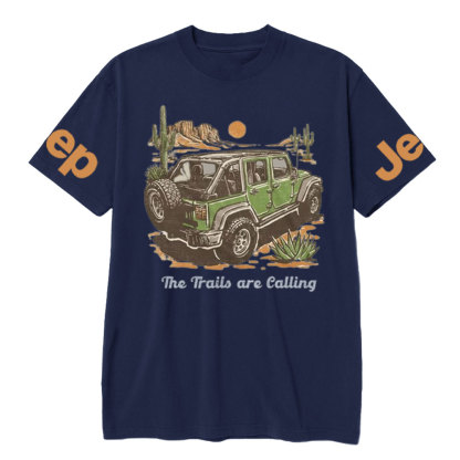 Jp Trails Are Calling Retro T-shirt