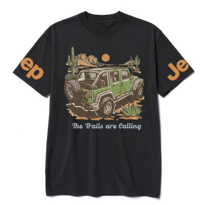 Jp Trails Are Calling Retro T-shirt