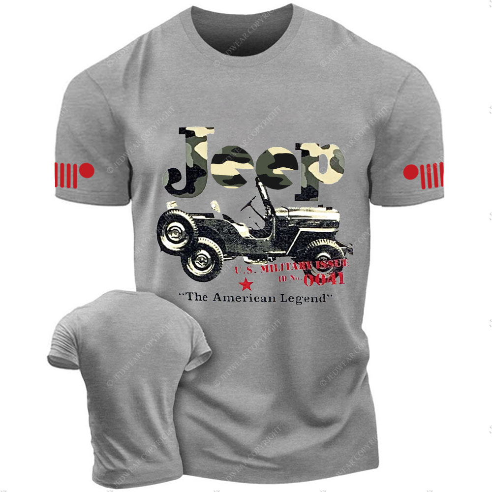 Jp US Military Issue ID NO 0041 The American Legend T Shirt T-Shirt