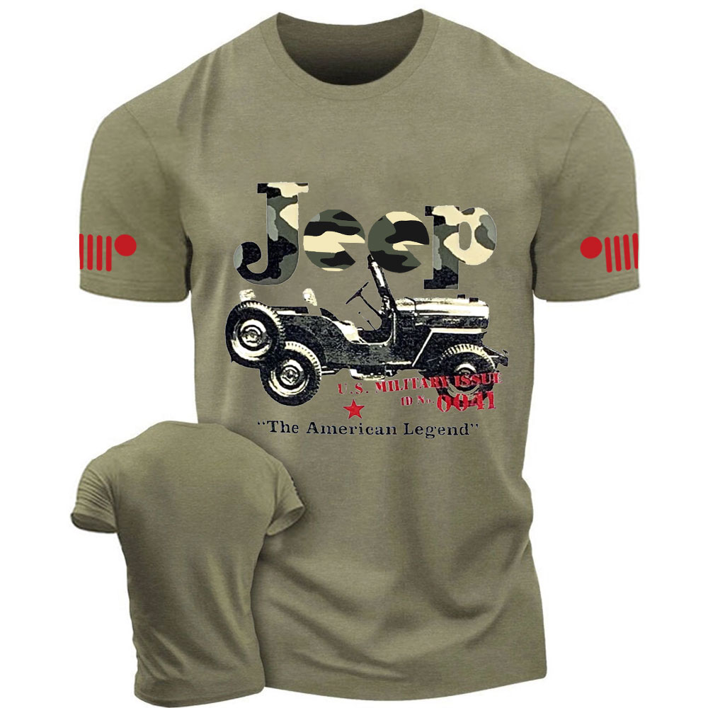 Jp US Military Issue ID NO 0041 The American Legend T Shirt T-Shirt