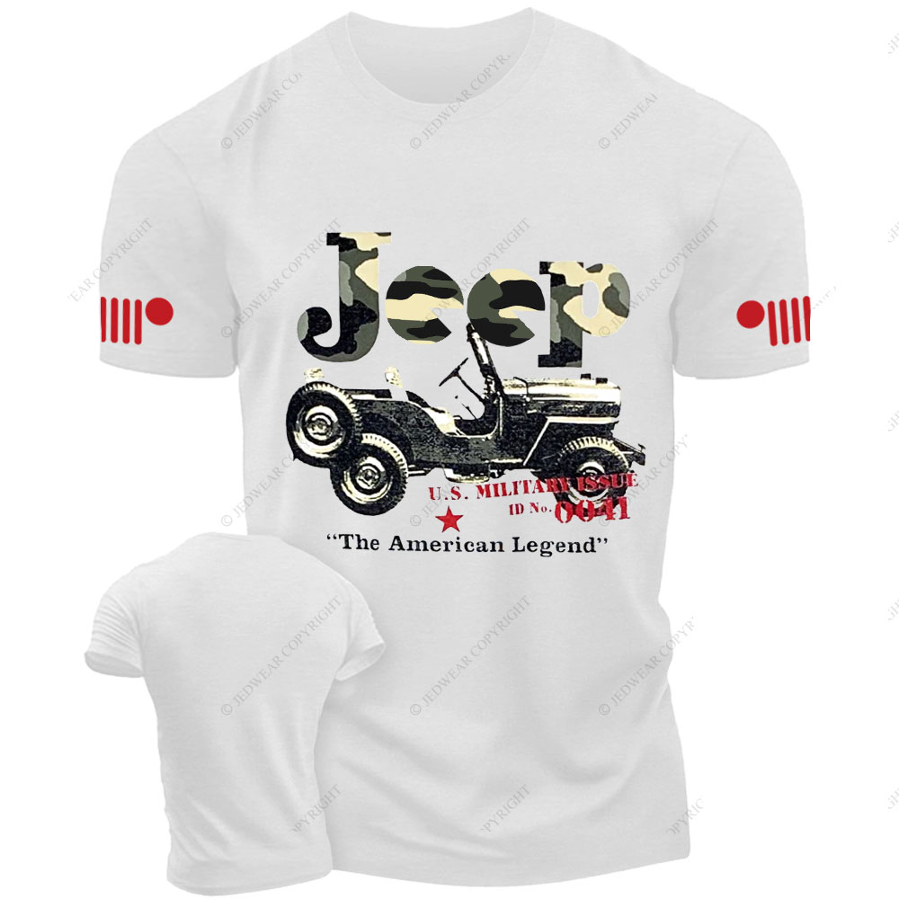 Jp US Military Issue ID NO 0041 The American Legend T Shirt T-Shirt
