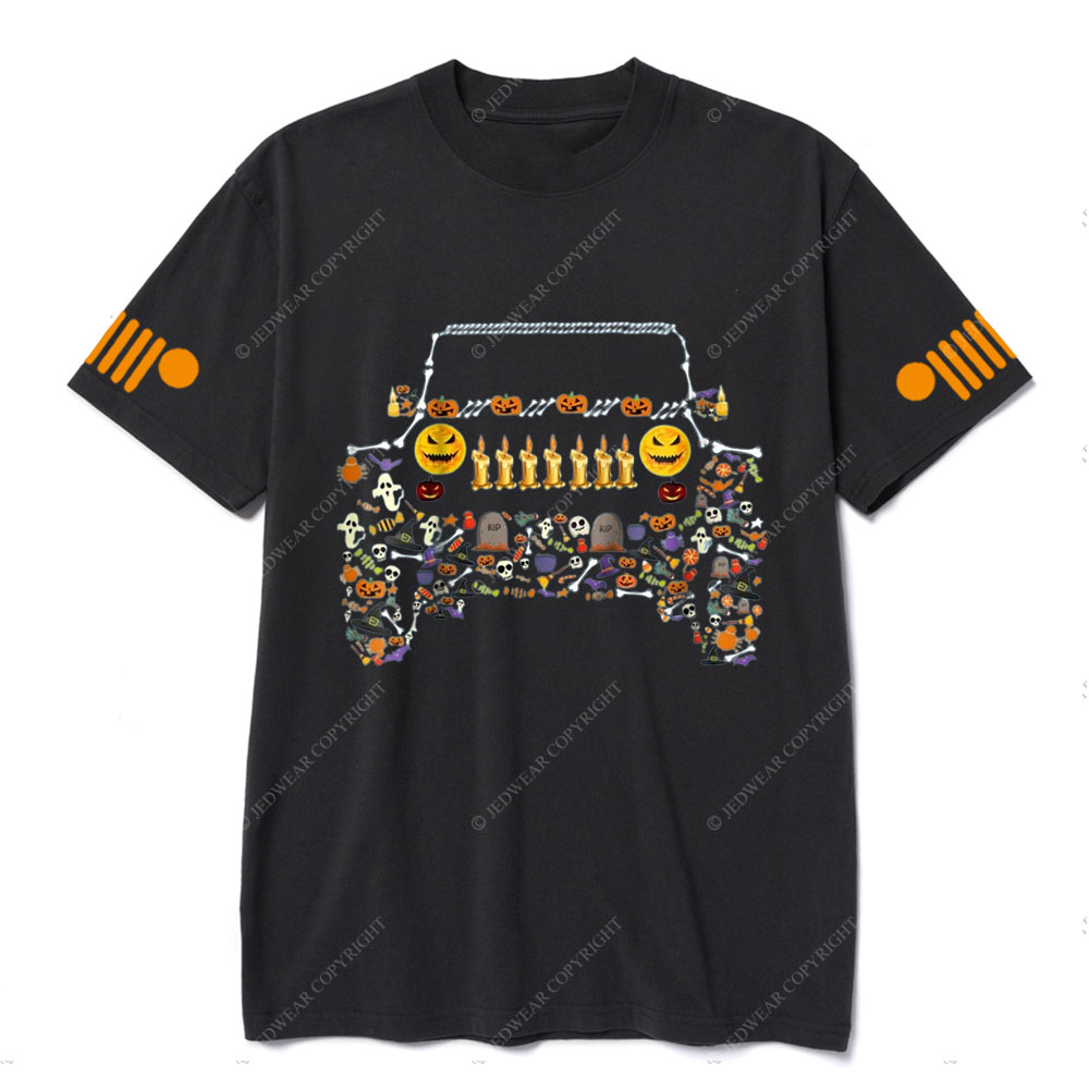 Jp Candle Grille Halloween Funny T-shirt