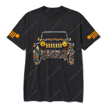 Jp Candle Grille Halloween Funny T-shirt