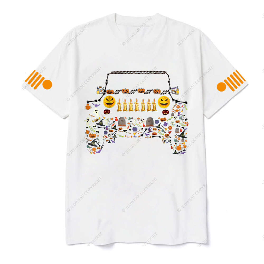 Jp Candle Grille Halloween Funny T-shirt