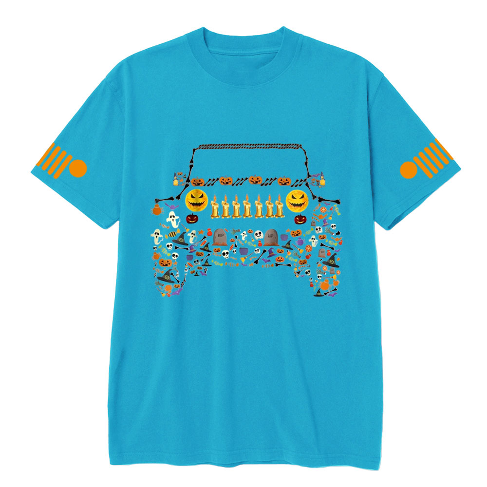 Jp Candle Grille Halloween Funny T-shirt