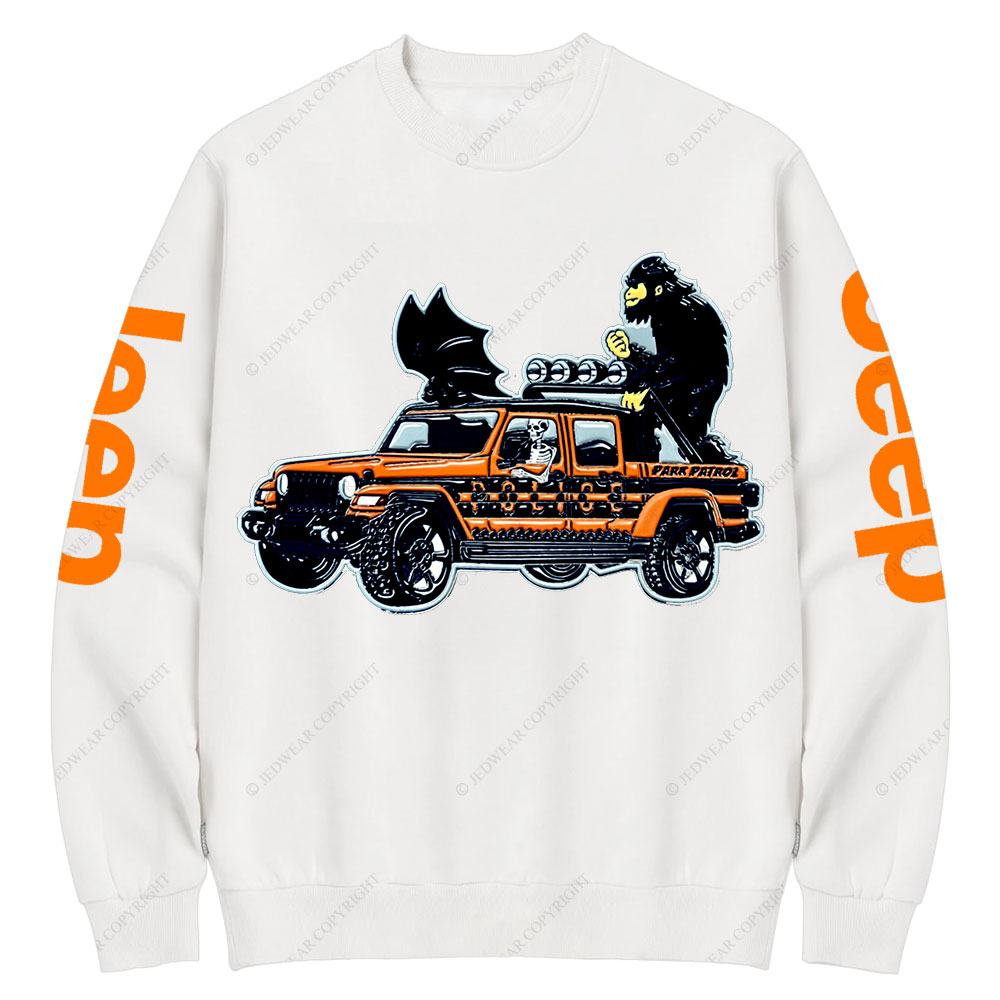 Halloween Jp Gladiator Park Patrol Crew Neck Sweatshirt