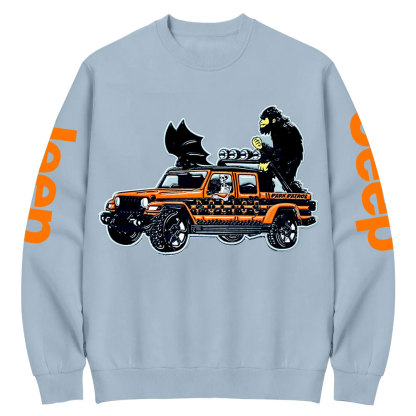 Halloween Jp Gladiator Park Patrol Crew Neck Sweatshirt