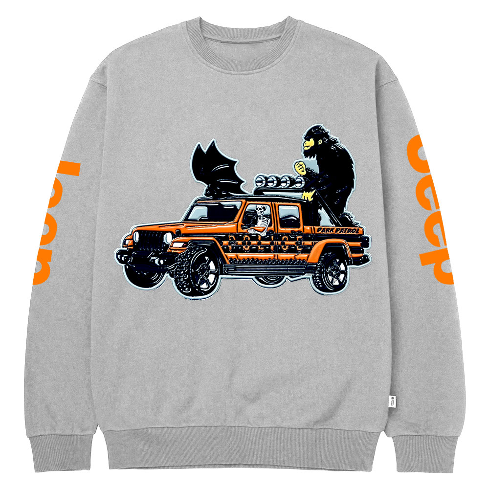 Halloween Jp Gladiator Park Patrol Crew Neck Sweatshirt