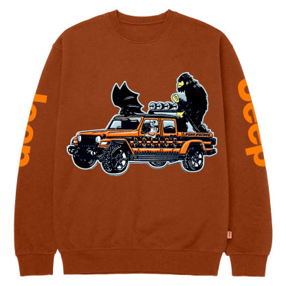 Halloween Jp Gladiator Park Patrol Crew Neck Sweatshirt