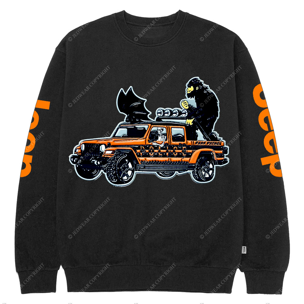 Halloween Jp Gladiator Park Patrol Crew Neck Sweatshirt