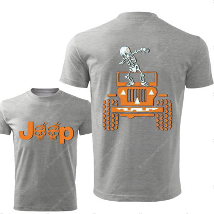Skeletons Dancing on Jps Halloween T-Shirt