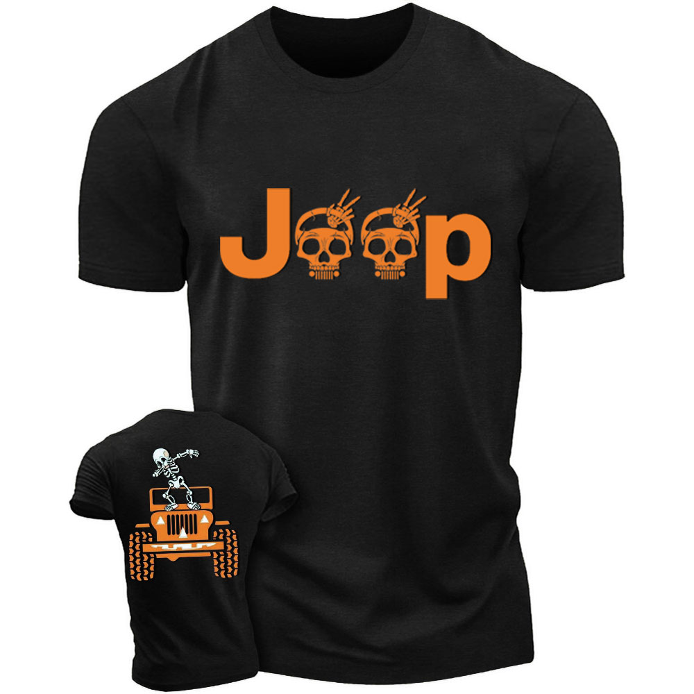 Skeletons Dancing on Jps Halloween T-Shirt