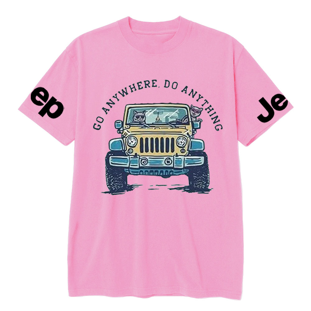 Jp Cat Ride, Go Anywhere, Do Anything T-Shirt