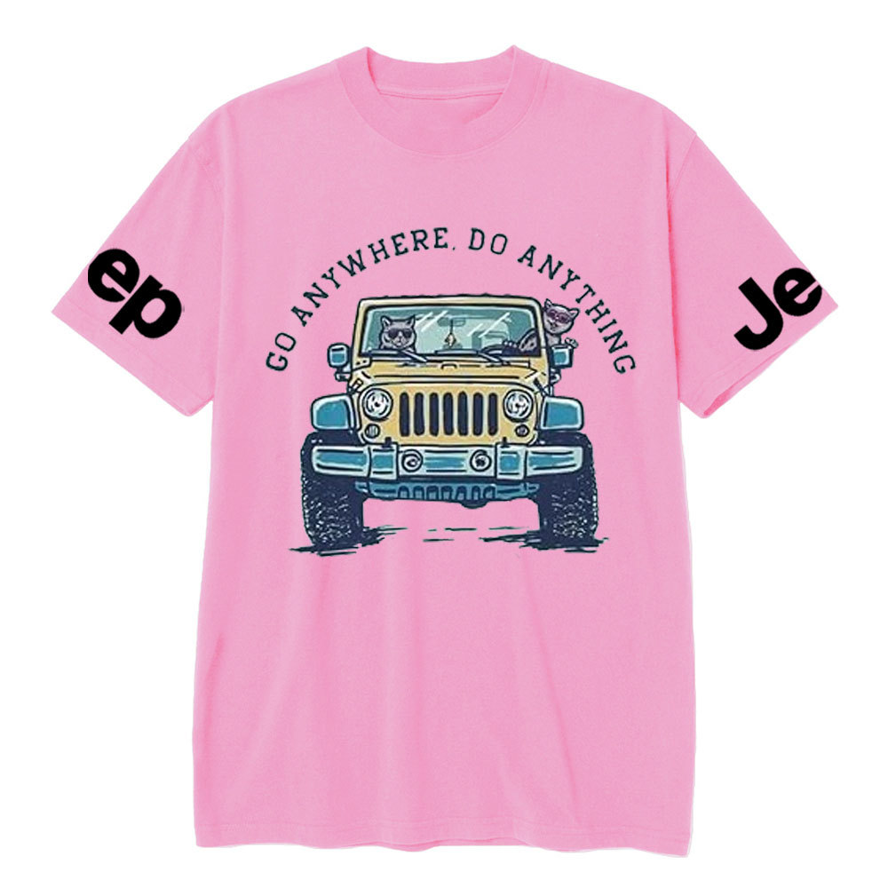Jp Cat Ride, Go Anywhere, Do Anything T-Shirt
