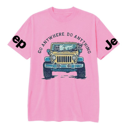 Jp Cat Ride, Go Anywhere, Do Anything T-Shirt