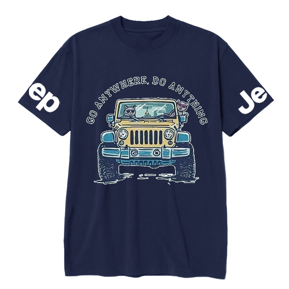 Jp Cat Ride, Go Anywhere, Do Anything T-Shirt