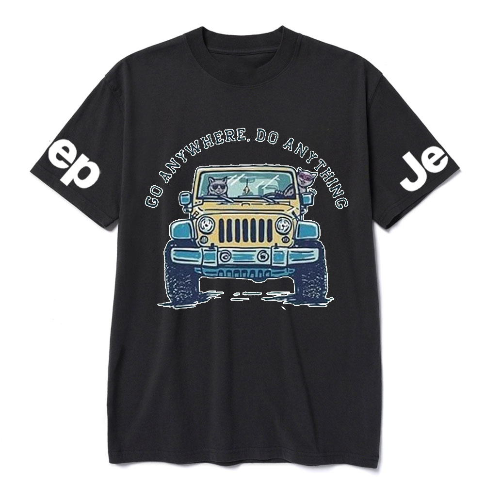 Jp Cat Ride, Go Anywhere, Do Anything T-Shirt