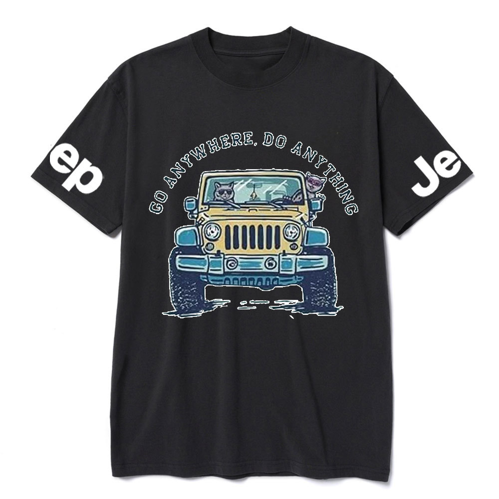 Jp Cat Ride, Go Anywhere, Do Anything T-Shirt