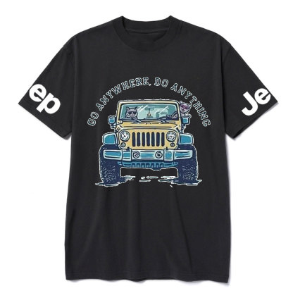 Jp Cat Ride, Go Anywhere, Do Anything T-Shirt
