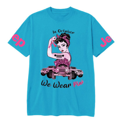 Breast Cancer Jp Pink In October T-shirt