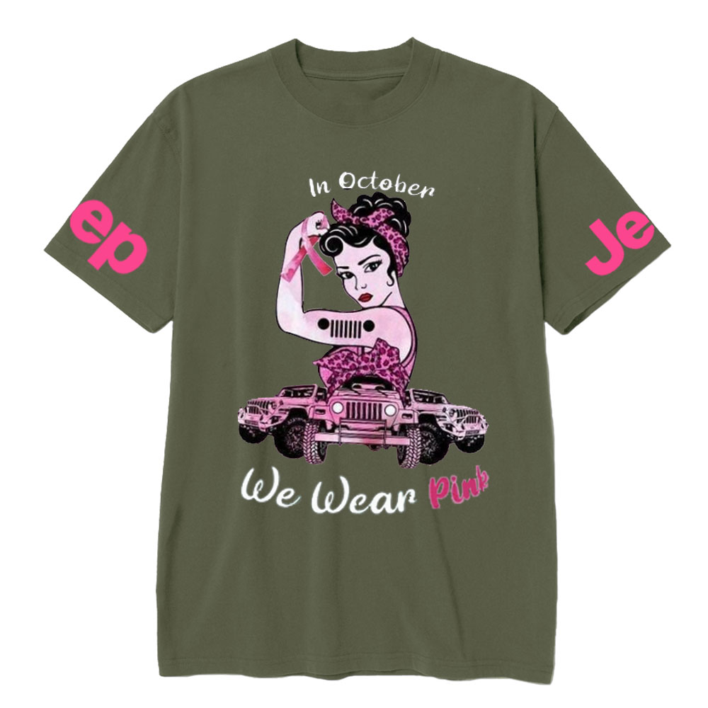 Breast Cancer Jp Pink In October T-shirt