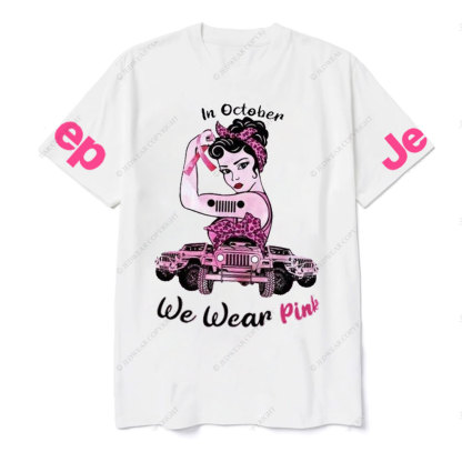 Breast Cancer Jp Pink In October T-shirt