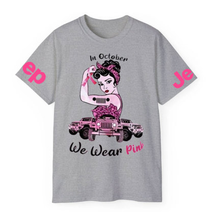 Breast Cancer Jp Pink In October T-shirt