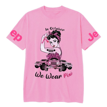 Breast Cancer Jp Pink In October T-shirt